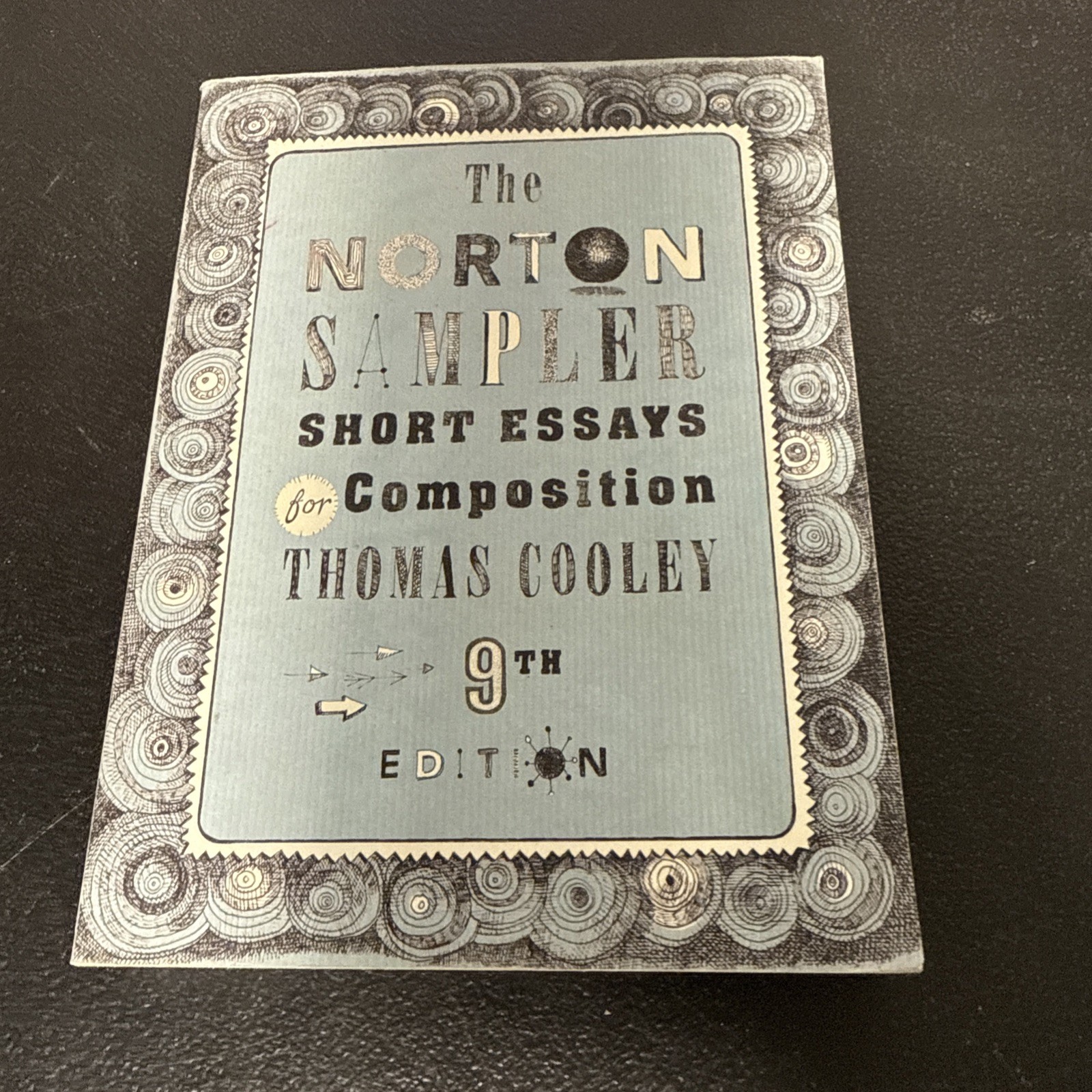 The Norton Sampler: Short Essays for – 9th Edition, by Cooley Thomas – Very Good