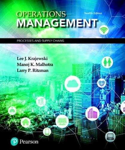 Operations Management: Processes and Supply Chains by Lee Krajewski: Used