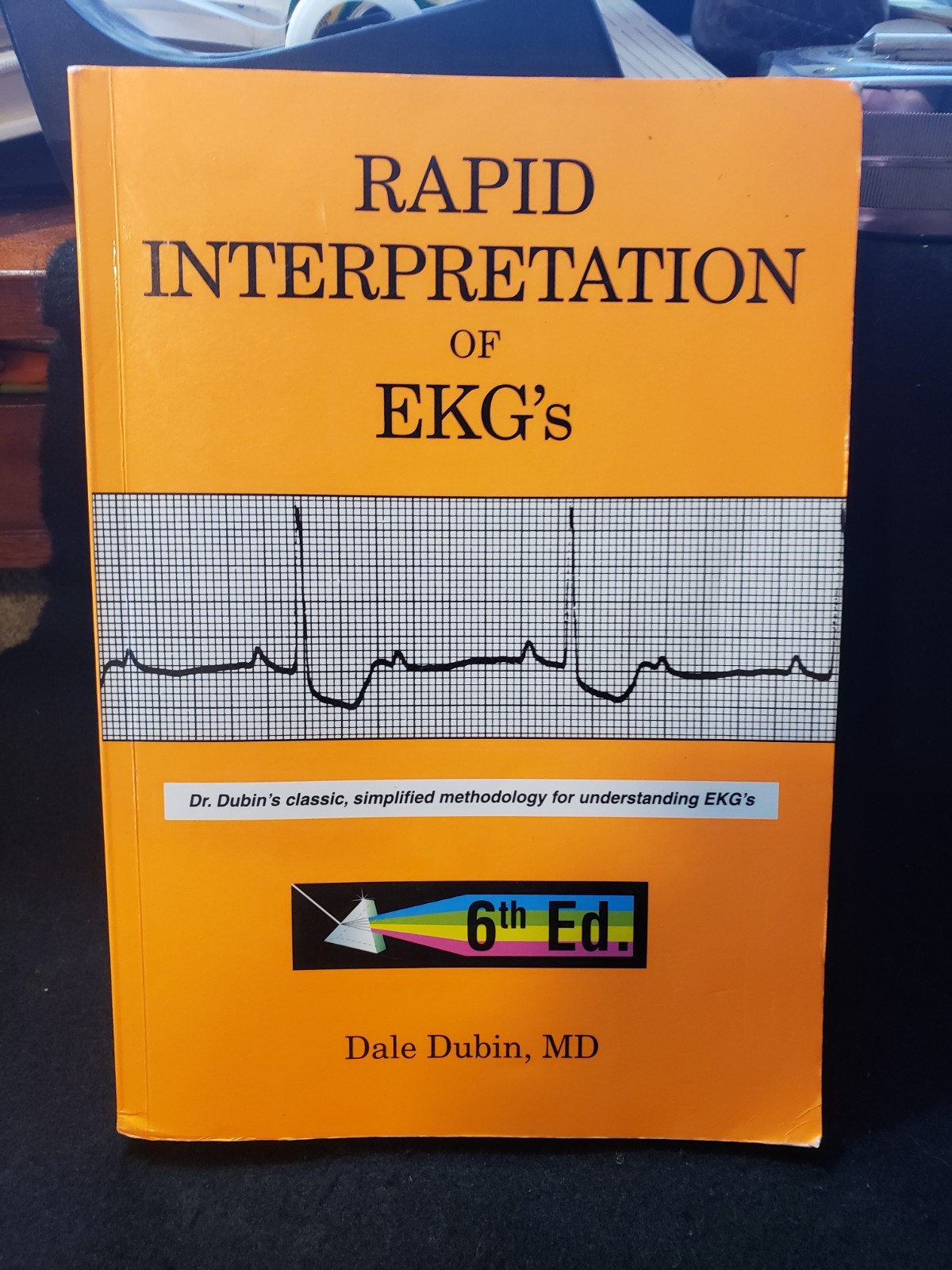 Rapid Interpretation of EKG’s Sixth Ed 6th Edition Textbook Book Dale Dubin MD