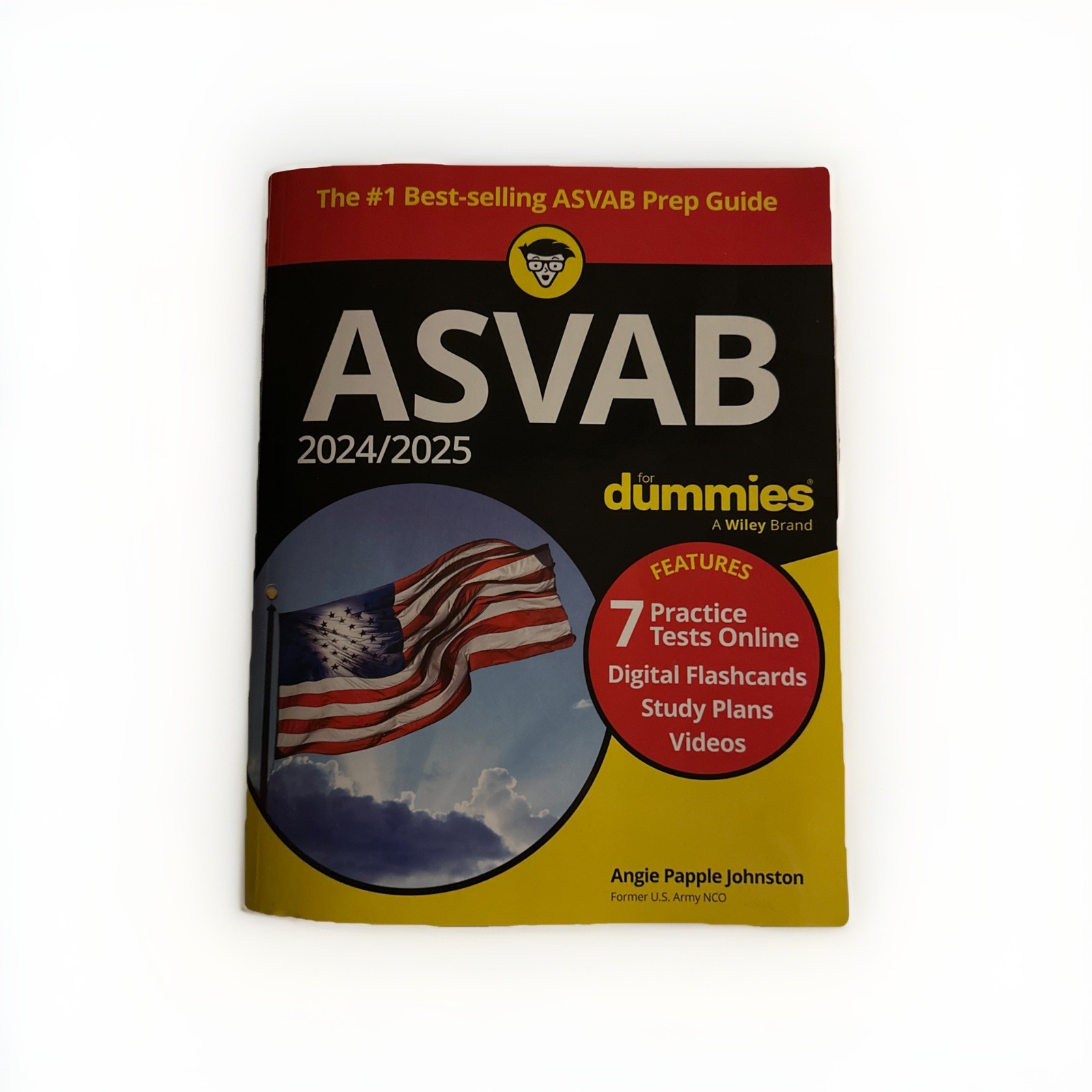 2024/2025 ASVAB For Dummies, by Angie Papple Johnston Like New Paperback