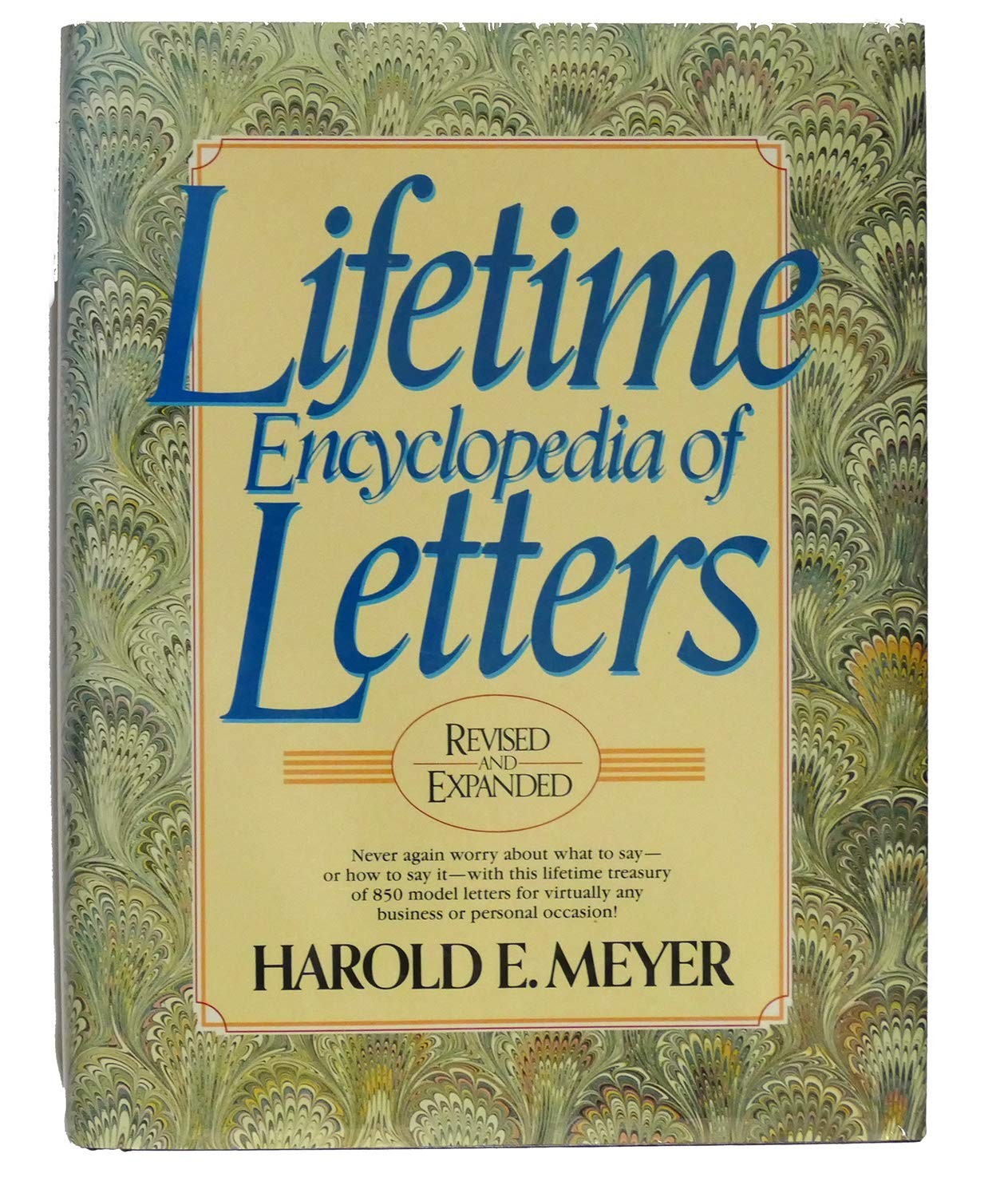 Lifetime Encyclopedia of Letters – Meyer, Harold E. – Good – See condition n…