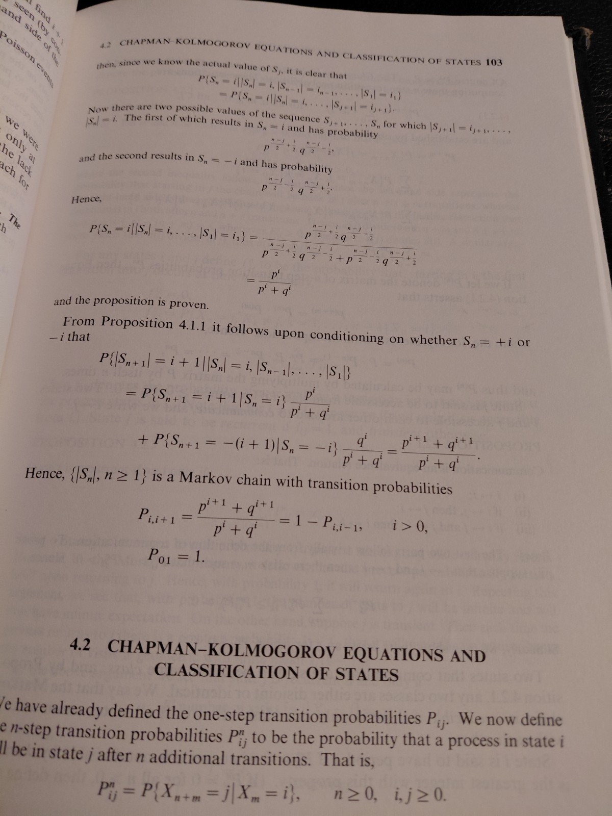 STOCHASTIC PROCESSES by Sheldon M. Ross 1983’s Wiley series in probability..