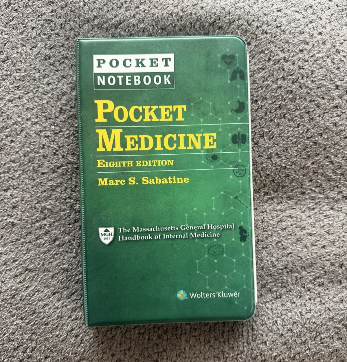 Pocket Notebook Pocket Medicine 8th Ed Marc S. Sabatine Internal Med