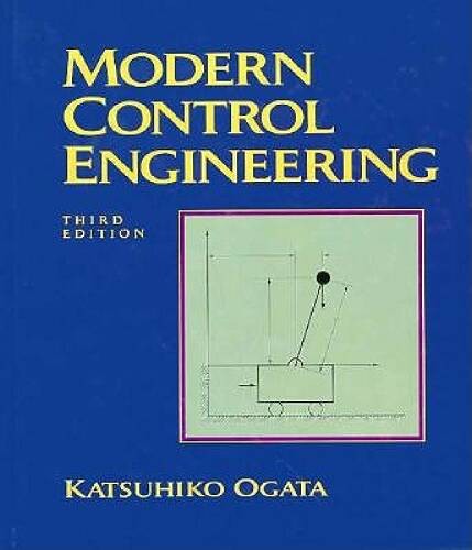 Modern Control Engineering – Hardcover By Ogata, Katsuhiko – VERY GOOD