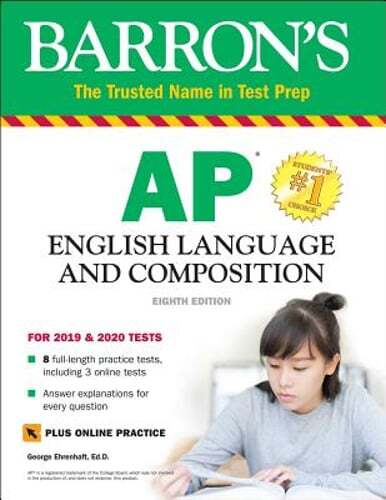 AP English Language and Composition: With Online Tests by George Ehrenhaft: Used