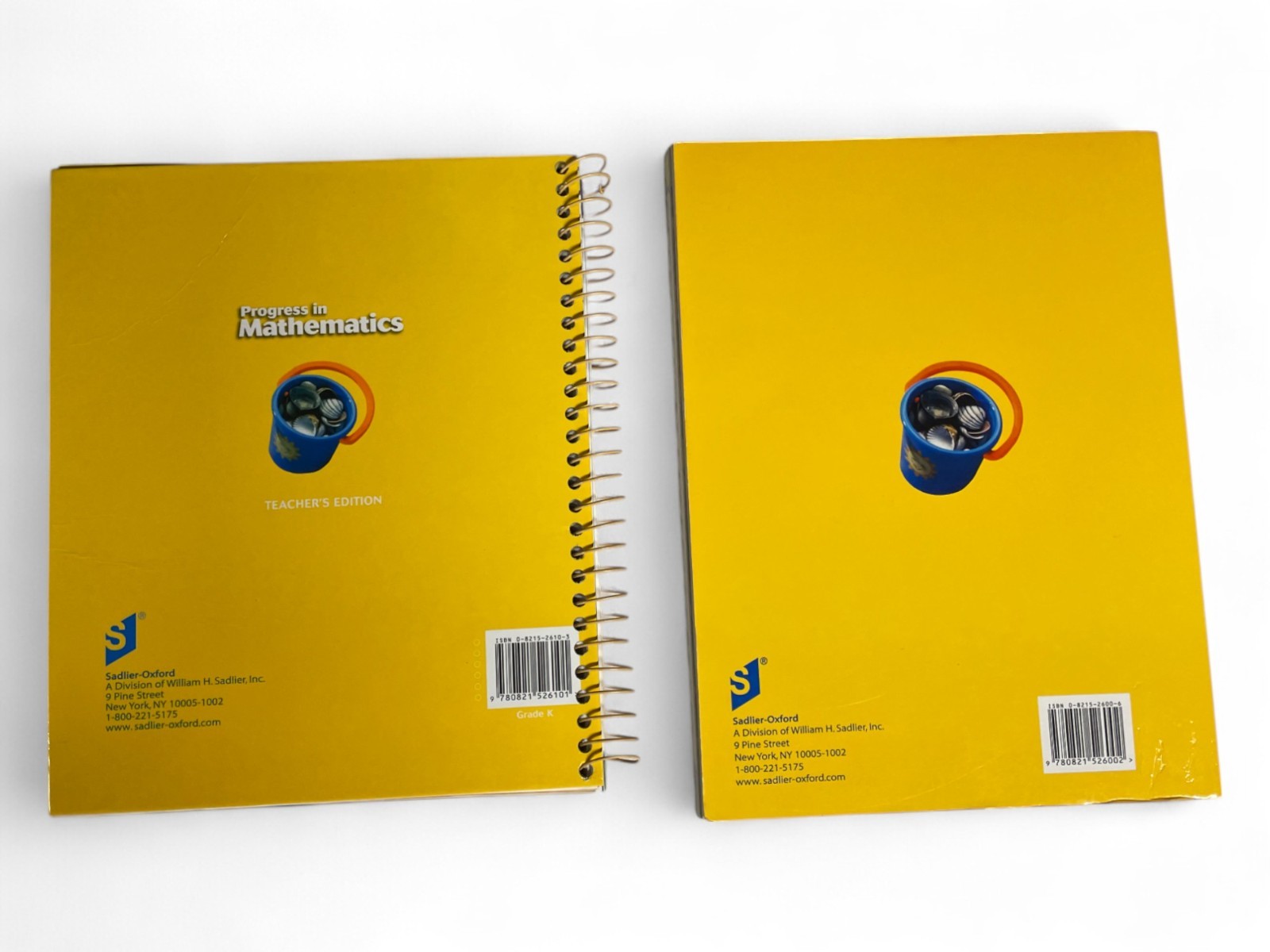 Progress in Mathematics Grade K Teacher’s Edition Sadlier-Oxford Kindergarten