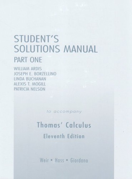 Student Solutions Manual Paperback