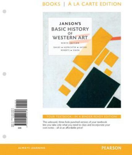 Janson’s Basic of History of Western Art, Books a la Carte Edition (9th Edition)