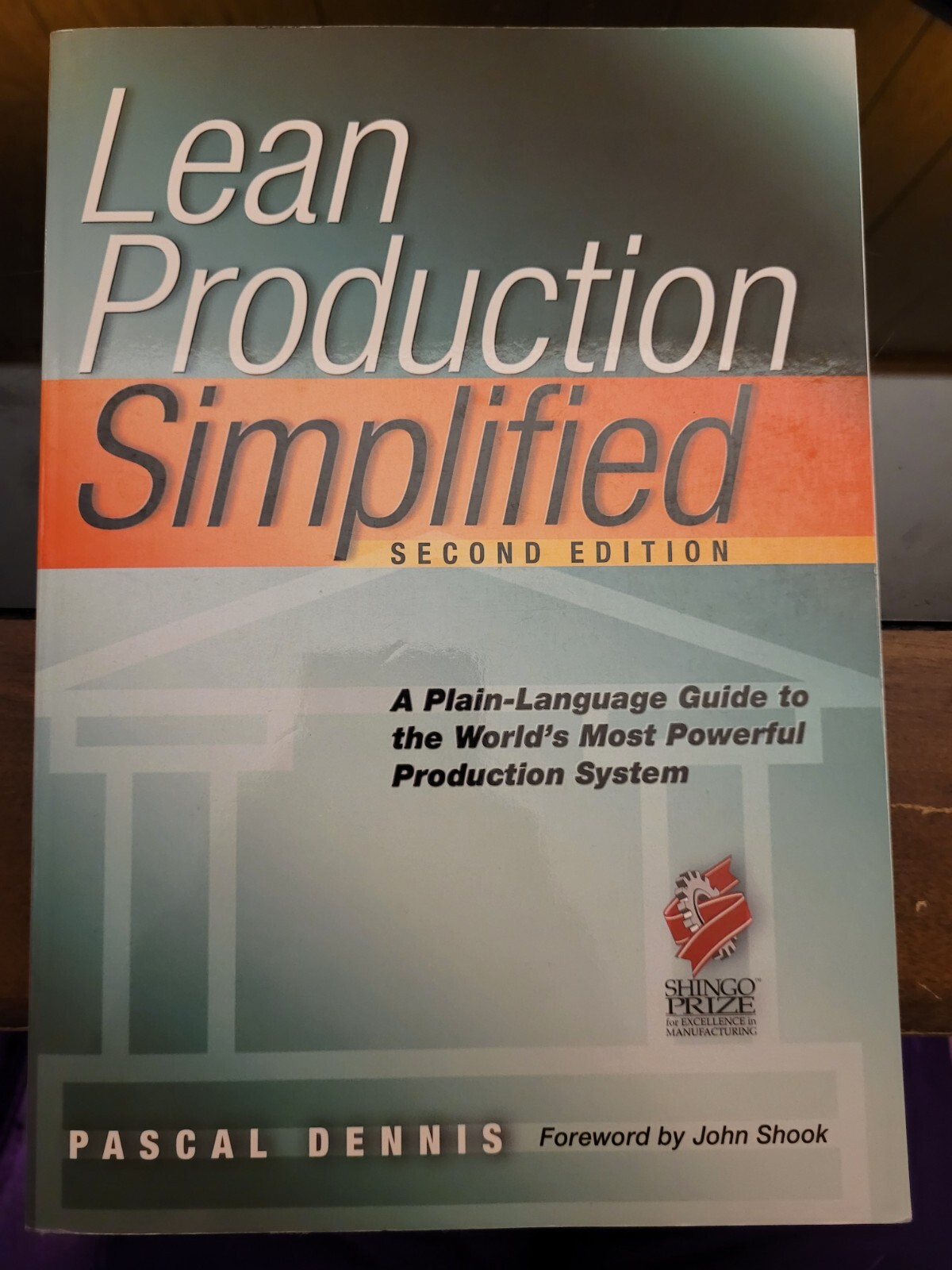Lean Production Simplified Second Edition Pascal Dennis Excellent!