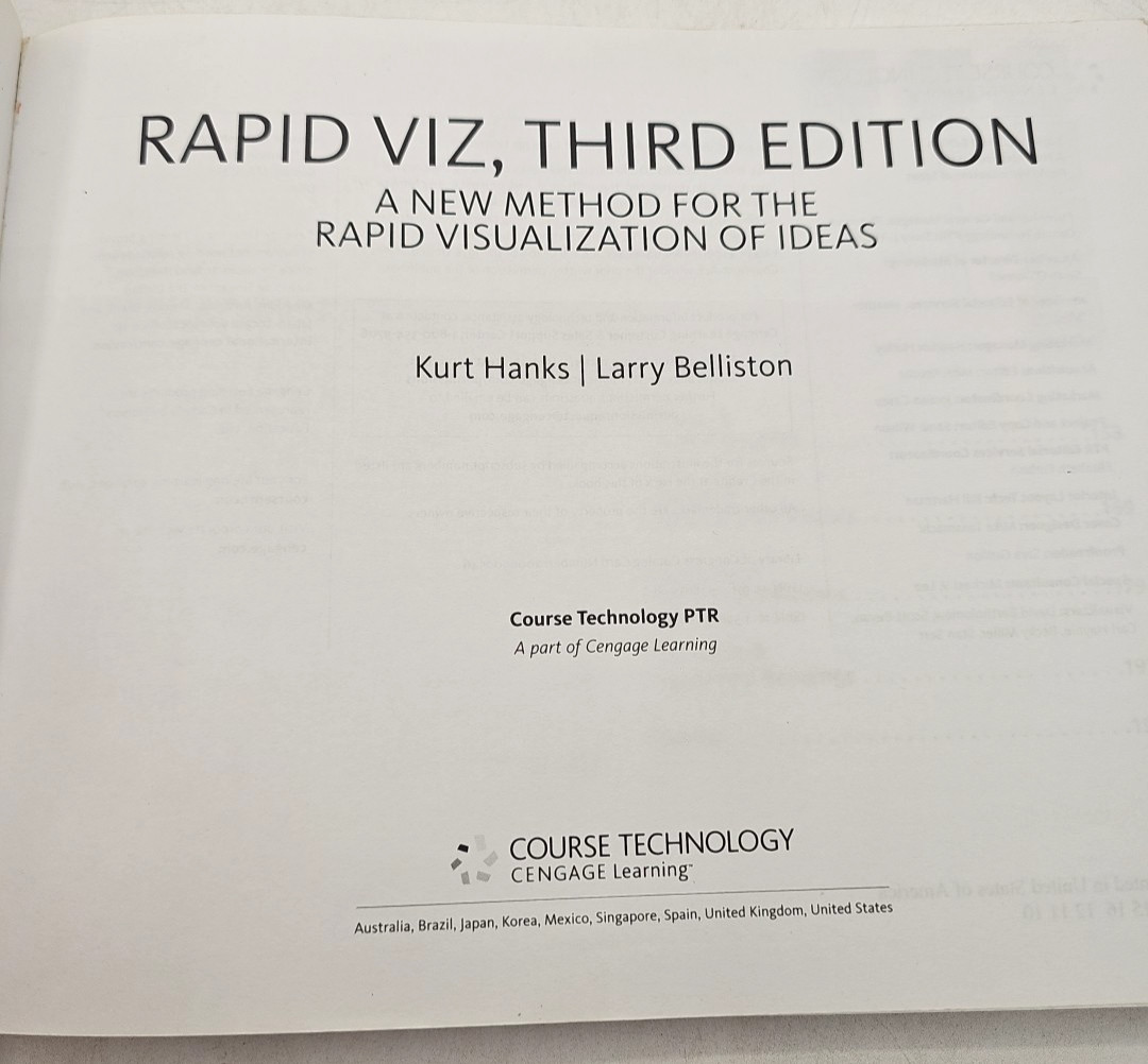 Rapid Viz A New Method For The Rapid Visualization Of Ideas 3rd Edition PB