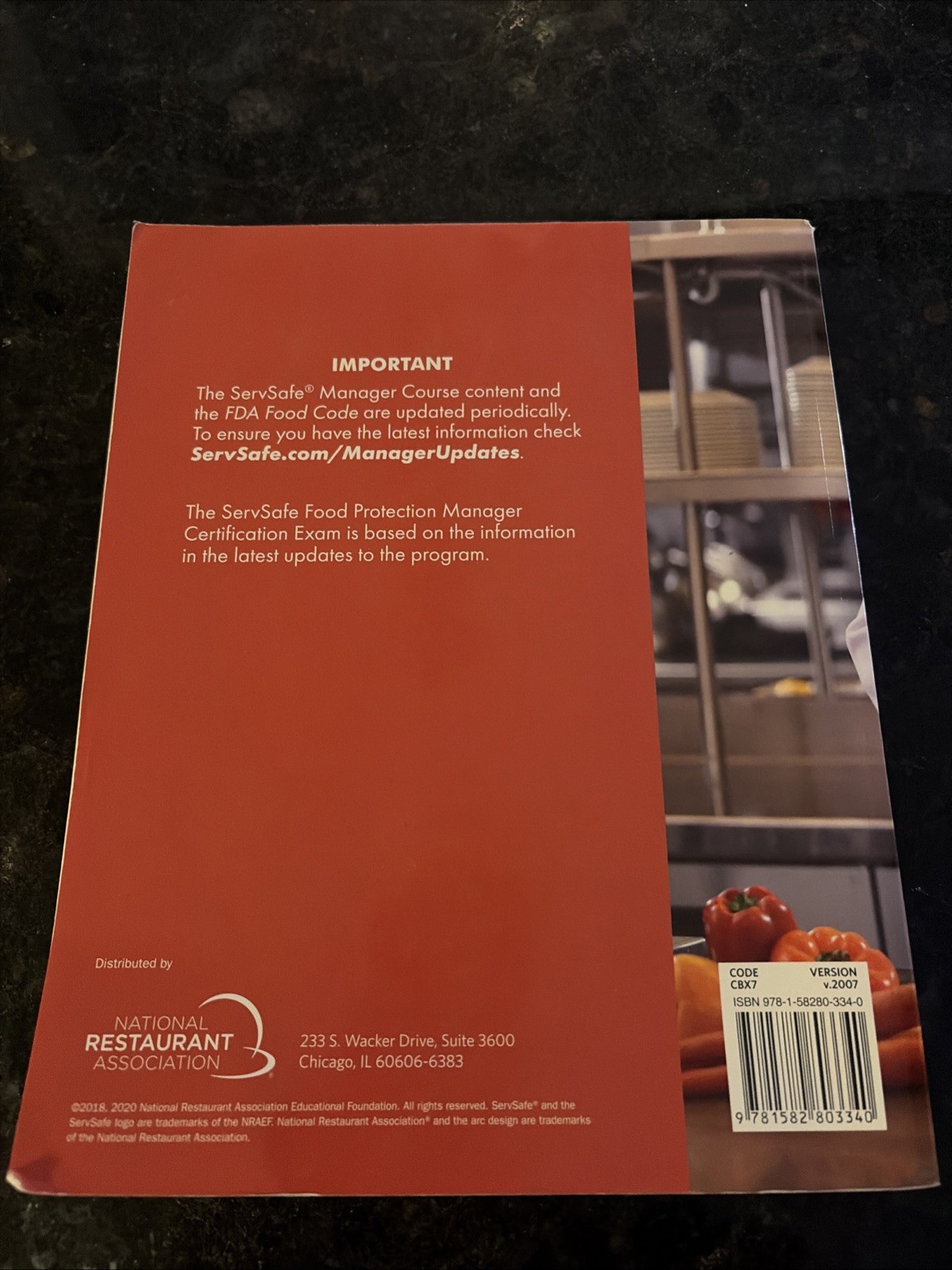 ServSafe Coursebook