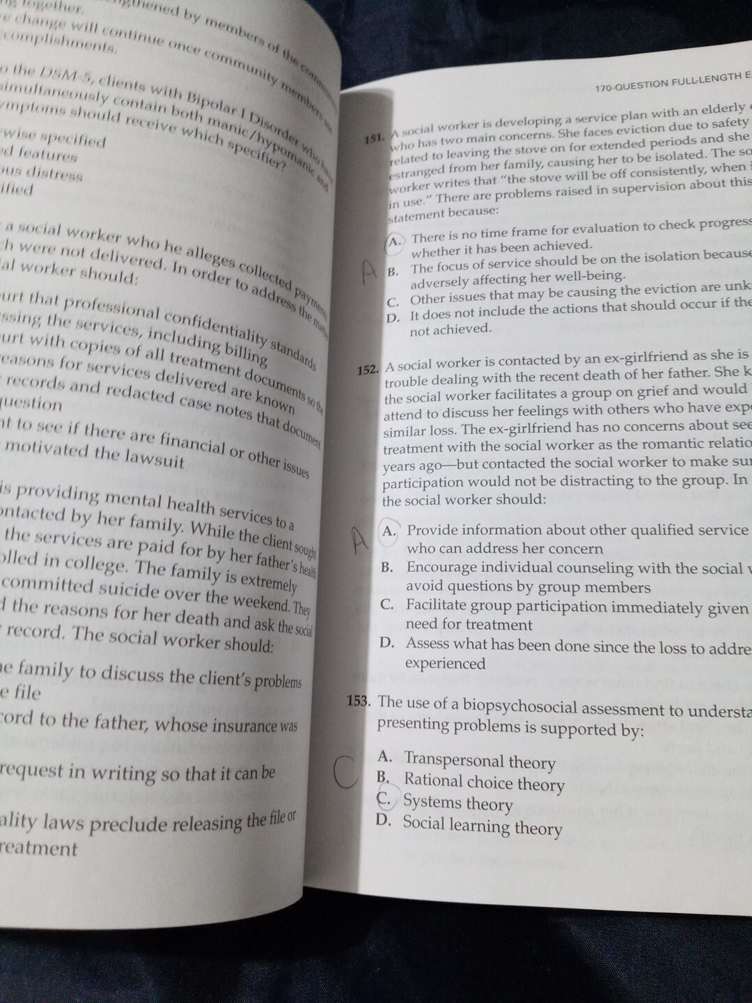 Social Work Licensing Masters Practice Test Third Edition Paperback Dawn Apgar