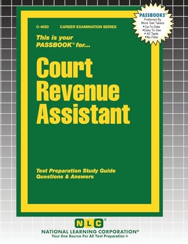 Court Revenue Assistant 4020 C – VERY GOOD