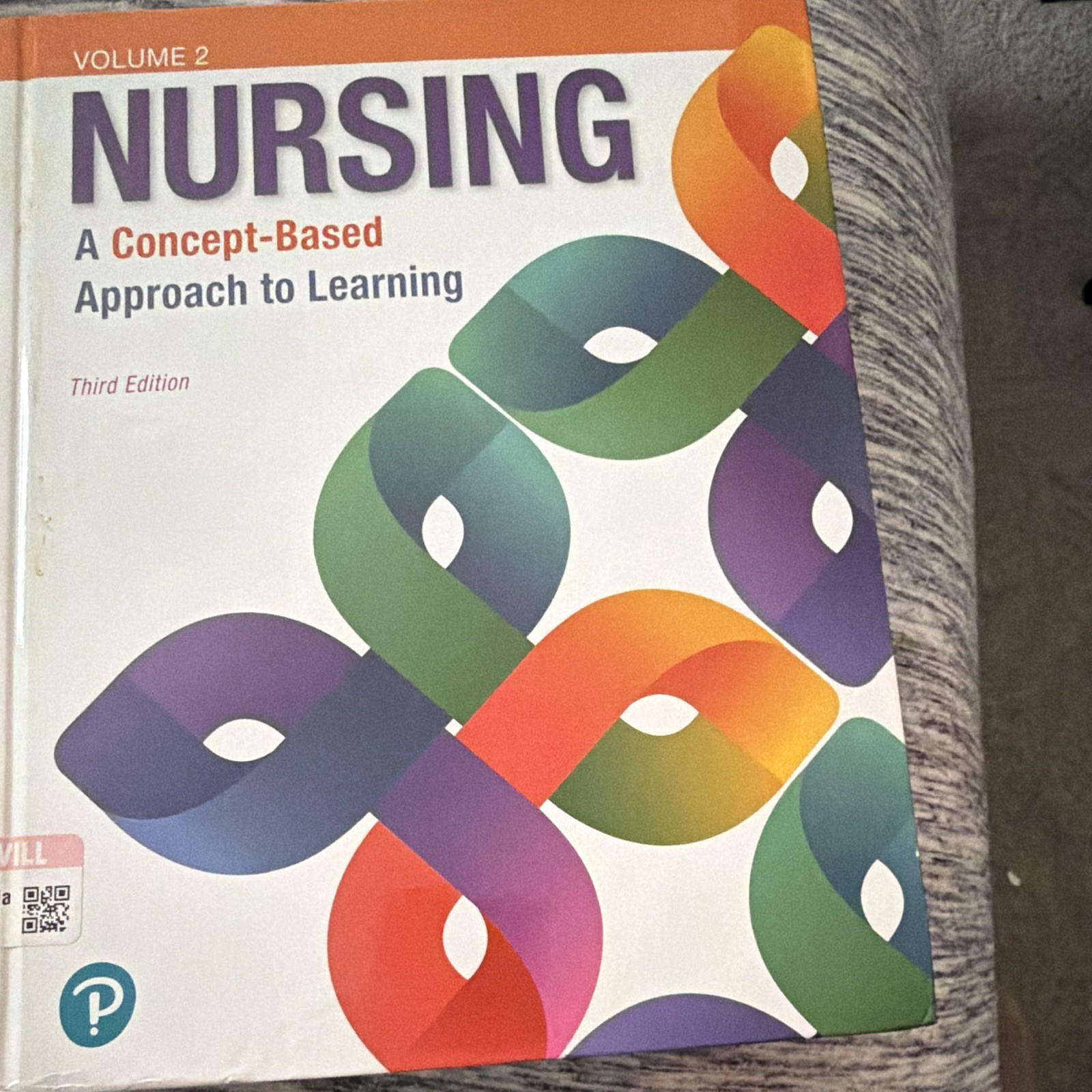 Pearson Nursing: A Concept-Based Approach to Learning Vol 2 3rd Ed Hardcover