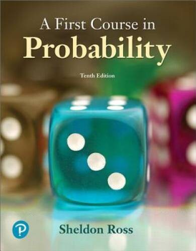 A First Course in Probability (10th Edition) – Hardcover By Ross, Sheldon – GOOD
