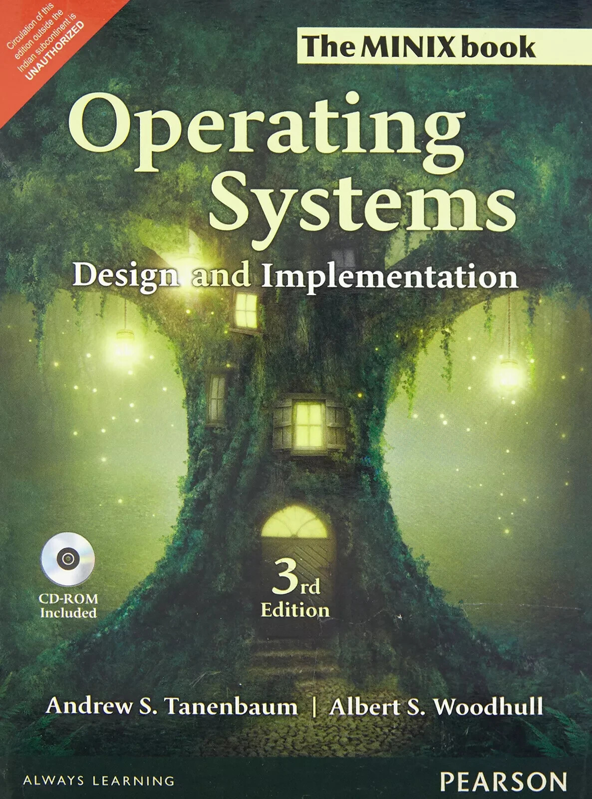 Operating Systems Design & Implementation by Tanenbaum 3rd Ed-FREE SHIP FROM USA