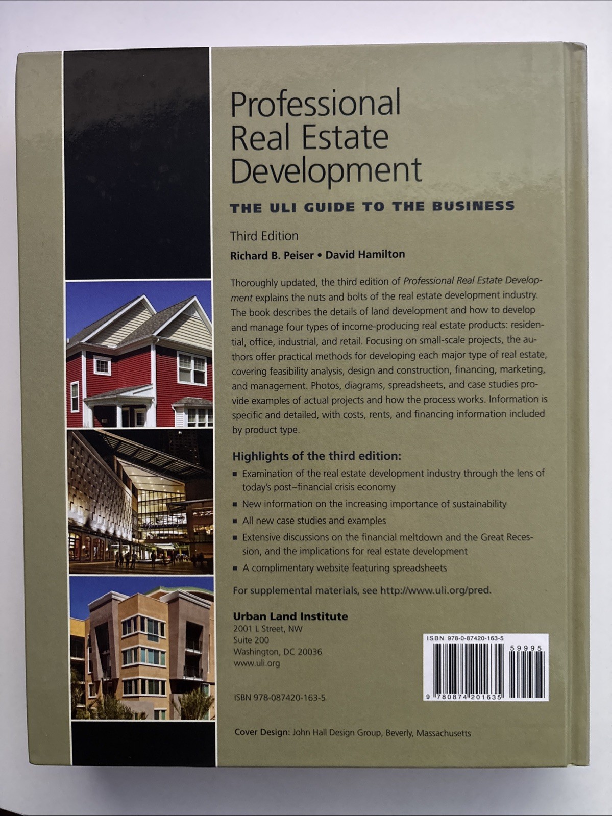 Professional Real Estate Development : The ULI Guide to the Business