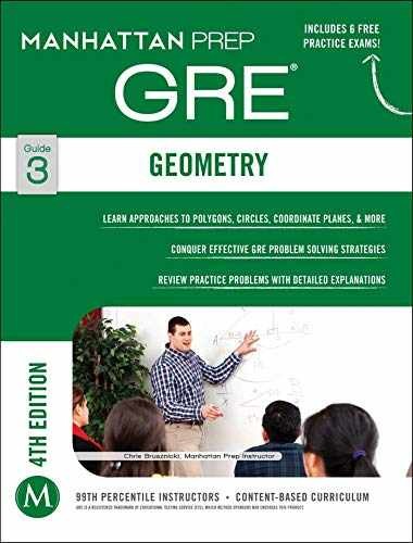 GRE Geometry (Manhattan Prep GRE – Paperback, by Manhattan Prep – Very Good x