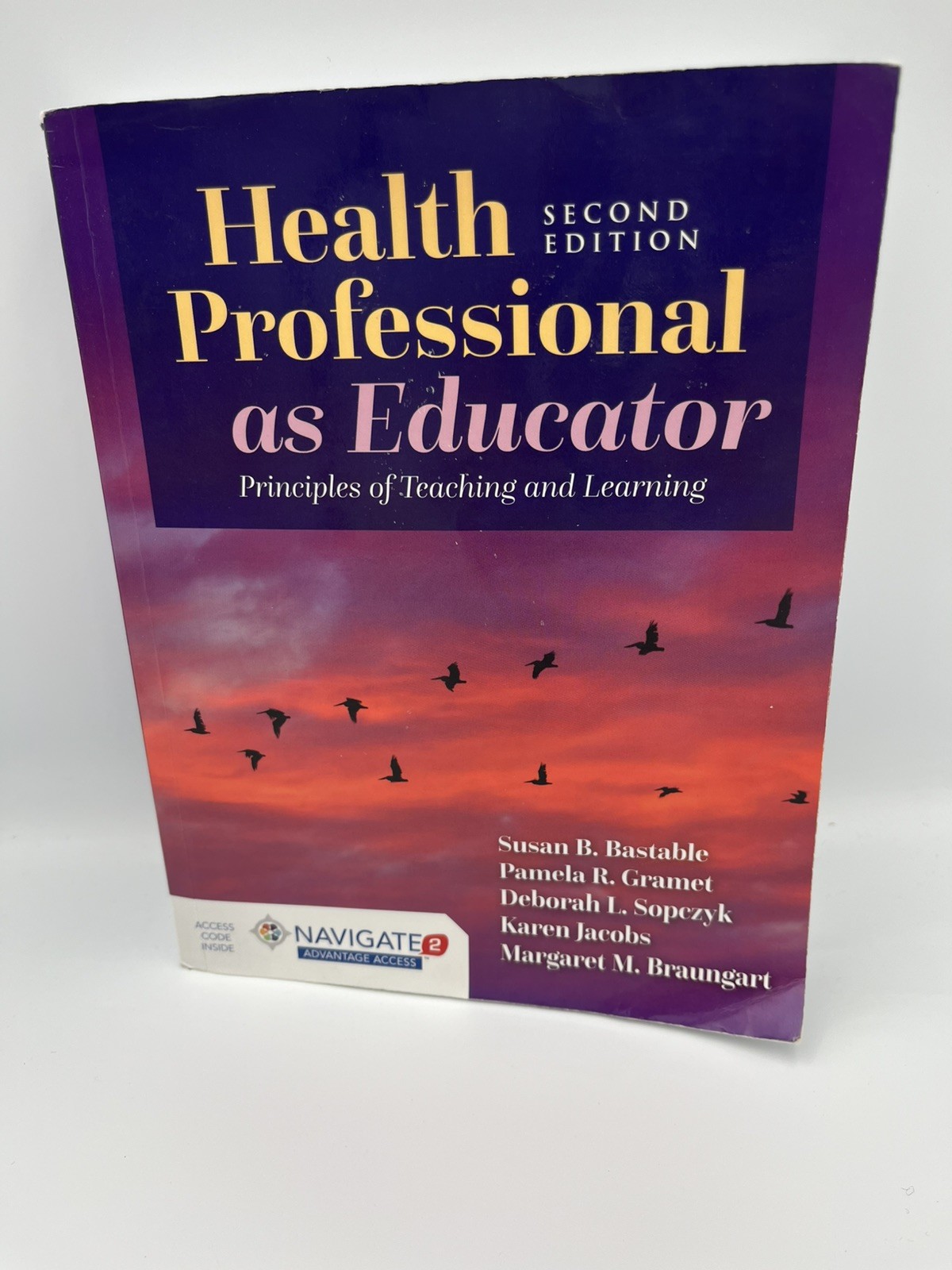 Health Professional As Educator 2nd Edition Bastable Gramet Paperback