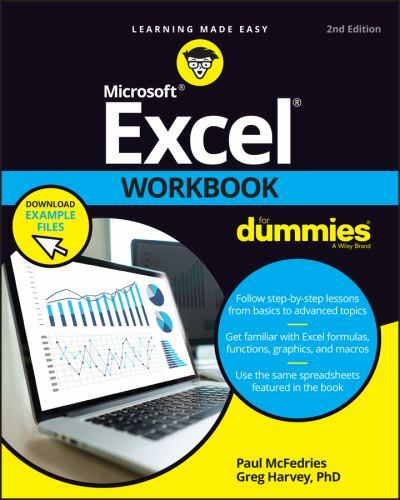 Excel Workbook for Dummies by McFedries, Paul; Harvey, Greg