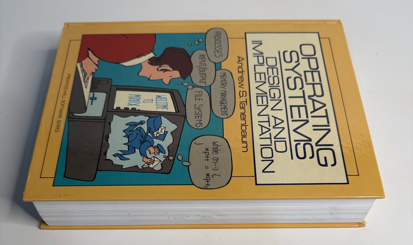 Operating Systems Design Implementation Tanenbaum Hardcover 1987