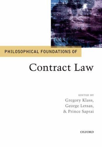 Philosophical Foundations of Contract Law by