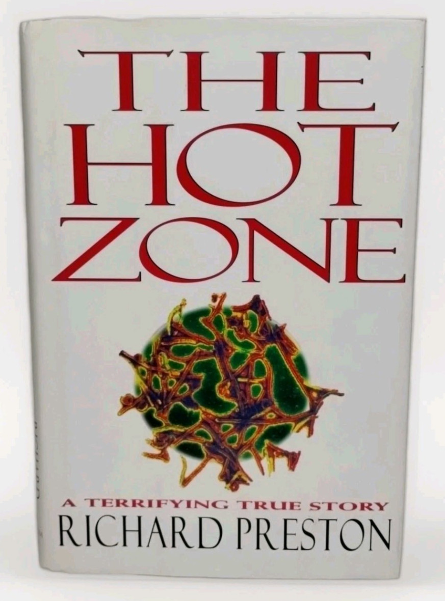 THE HOT ZONE By Richard Preston A True Story 1st Edition Hardcover 1994 *SIGNED*