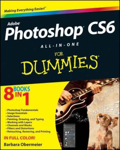 Photoshop CS6 All-in-One For Dummies – Paperback By Obermeier, Barbara – GOOD
