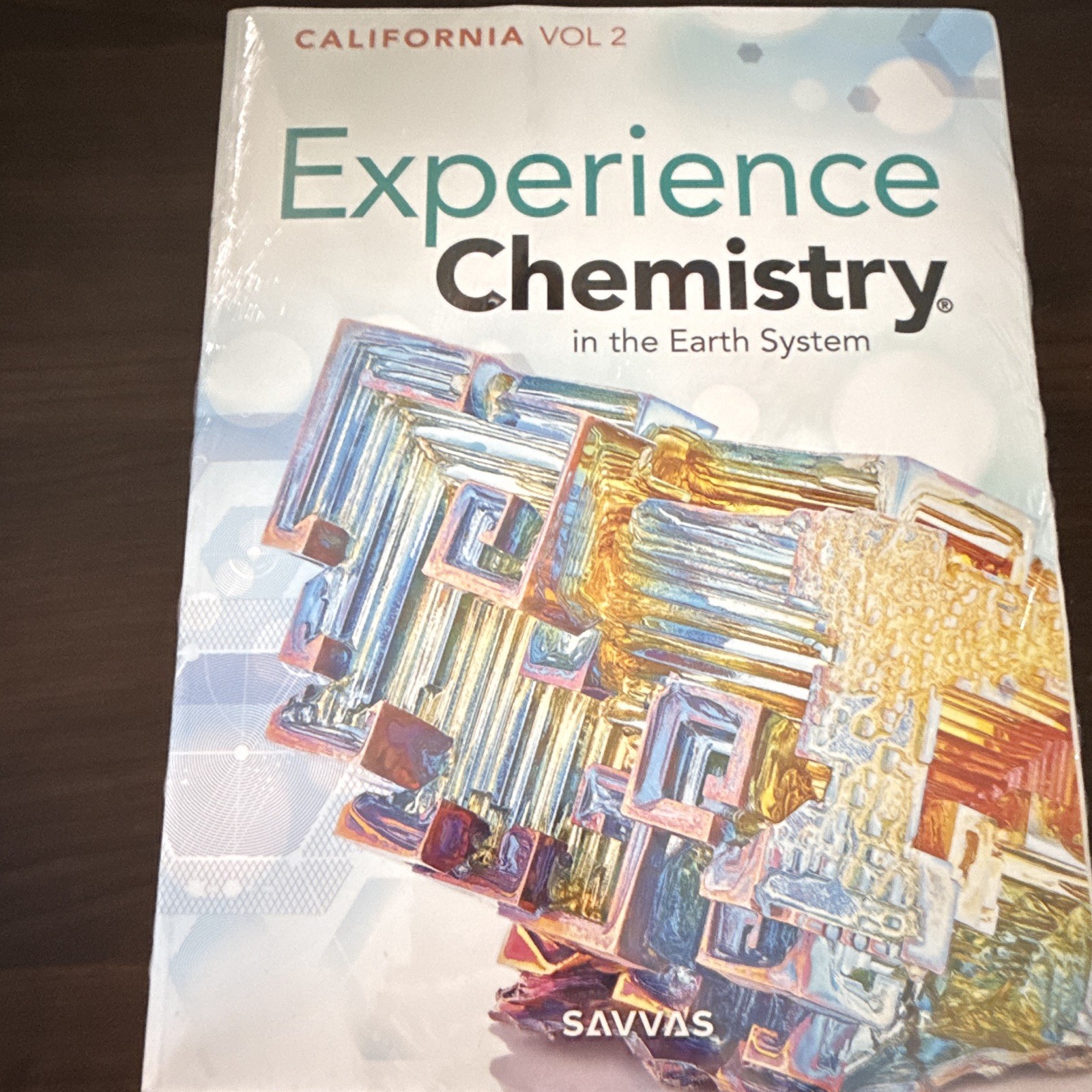 Savvas Experience Chemistry in the Earth System CA Vol 1 & 2 Textbook Set