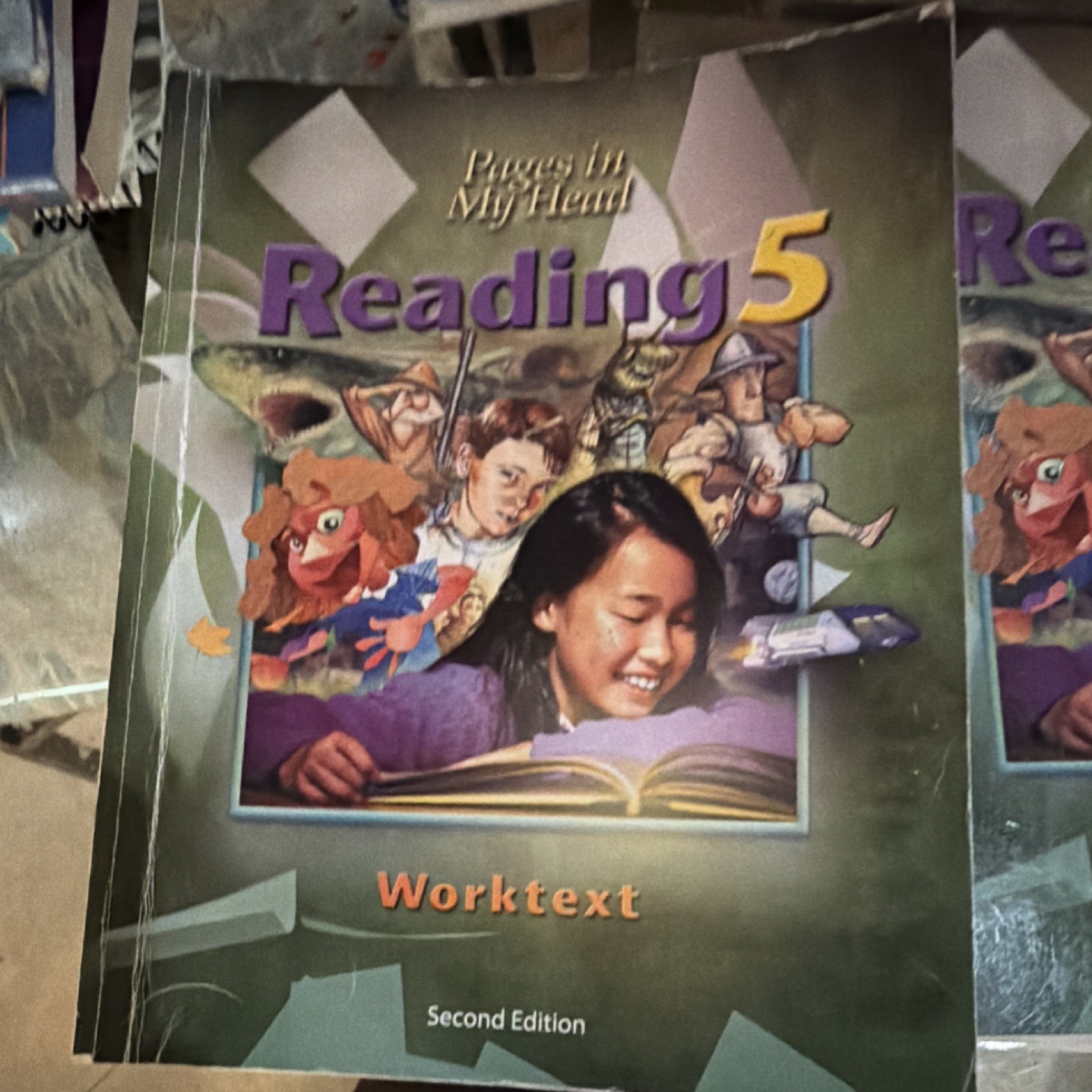 Pages in My Head Reading 5 Second Edition Textbook Language Arts Paperback