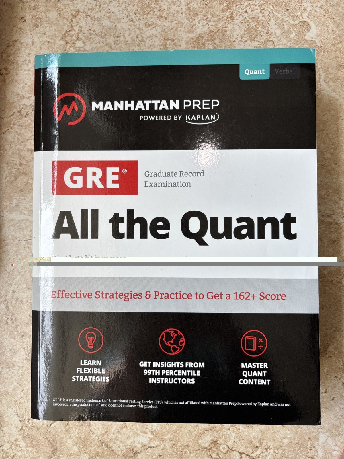 Manhattan Prep GRE: All The Quant Sixth Edition Paperback 2023