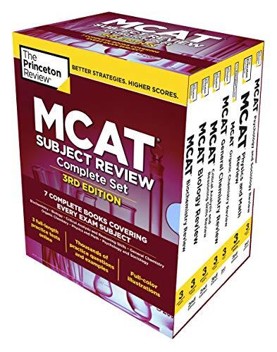 Princeton Review MCAT Subject Review Complete Box Set by Princeton Review