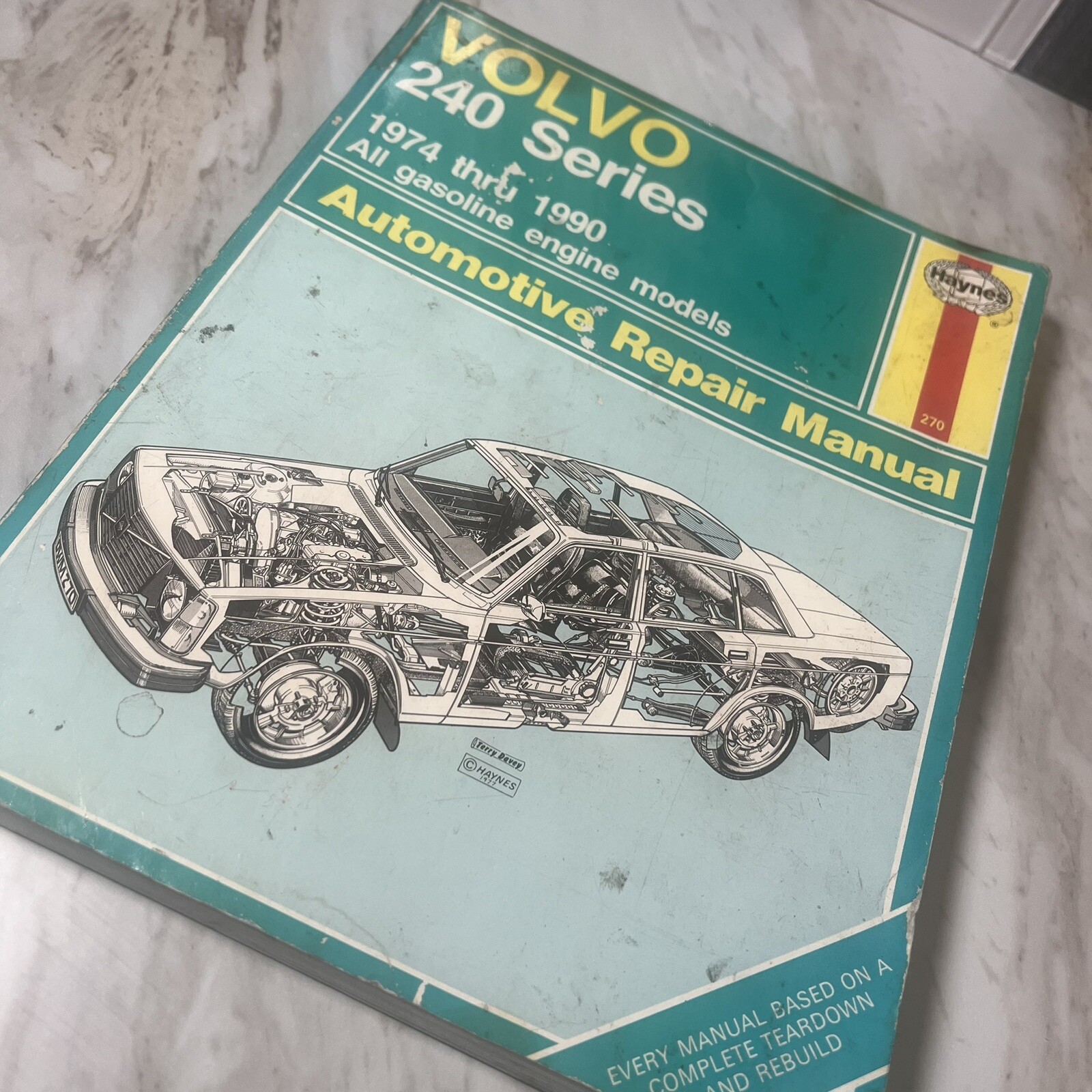 Volvo 240 Repair Manual Haynes 1974 – 1990 Gasoline Engines Turbo Automotive