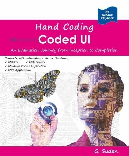 HAND CODING CODED UI: AN EVALUATION JOURNEY FROM INCEPTION By G. Suden BRAND NEW