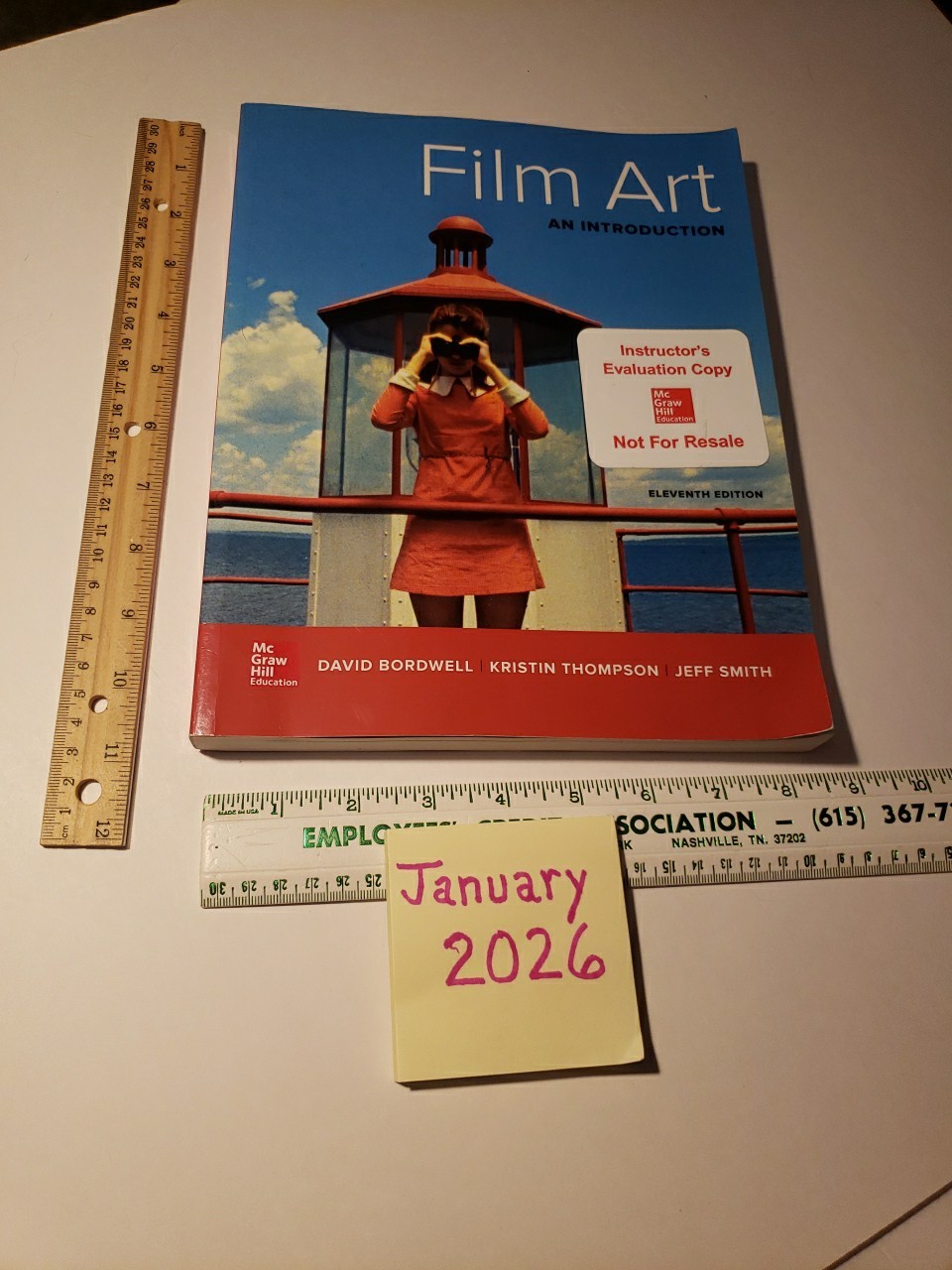 Film Art An Introduction 11th Edition PB Book Instructor’s Evaluation Copy AS IS