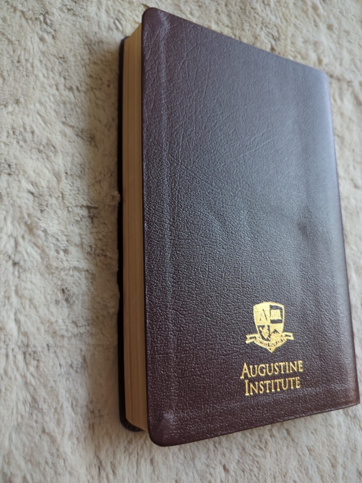 Bible in a Year: Leather Bound by Augustine Institute Revised Standard Version