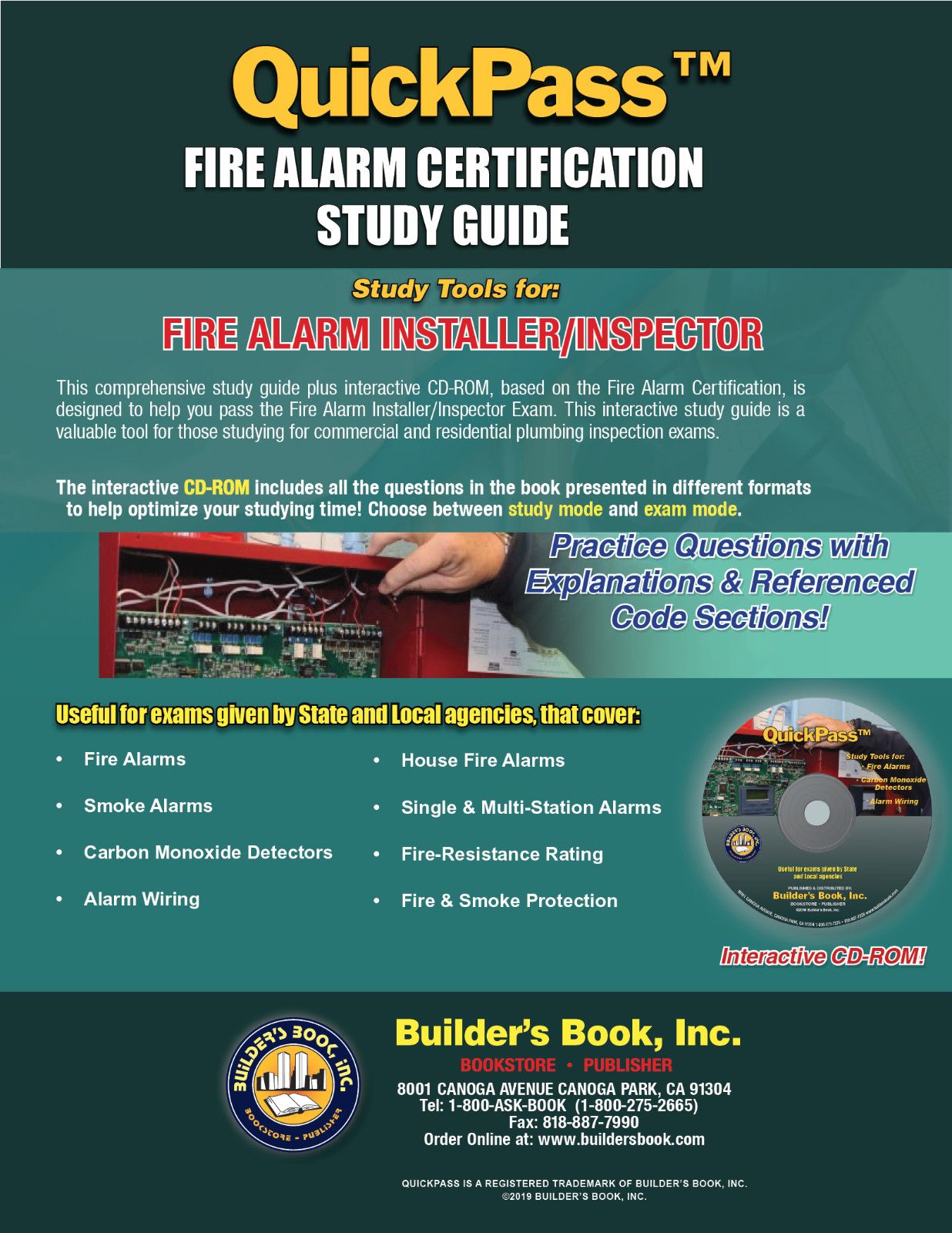 Fire Alarm Certification Exam QuickPass Study Guide Based On The Fire Alarm Code