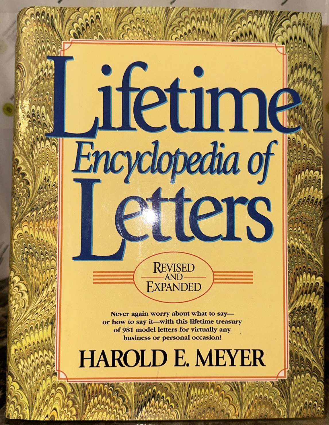 Lifetime Encyclopedia of Letters [Hardcover] Meyer, Harold E.