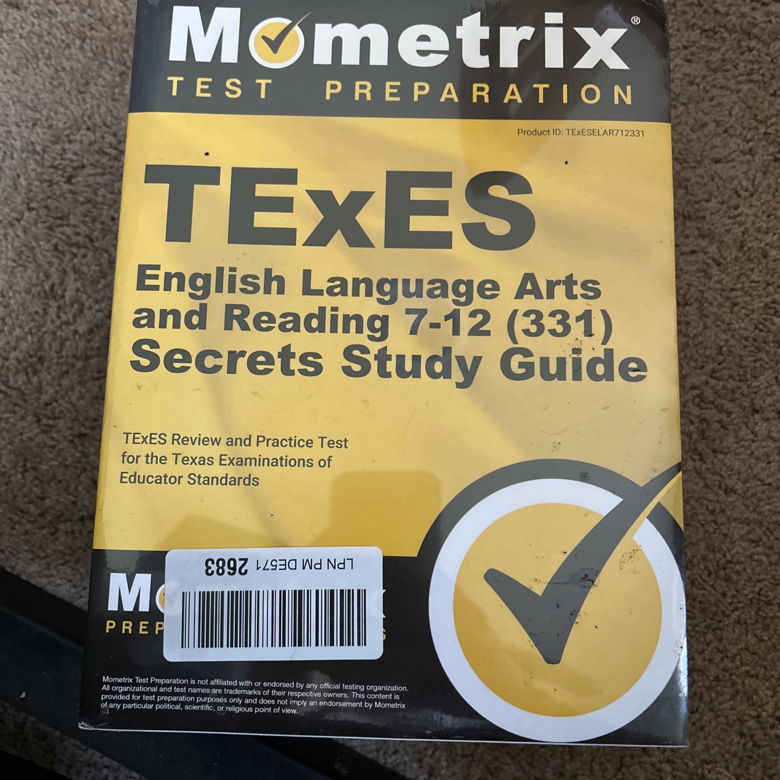 TExES English Language Arts and Reading 7-12 (331) Secrets Study Guide: TExES
