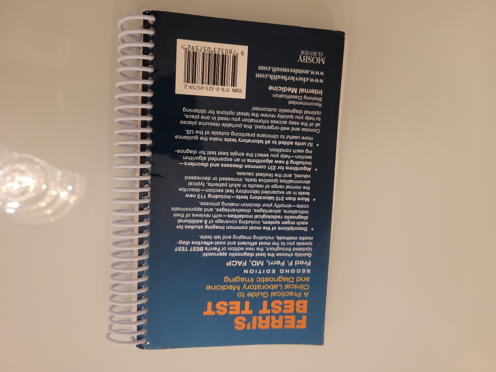 Ferri’s Best Test: 2nd Ed. Spiral version