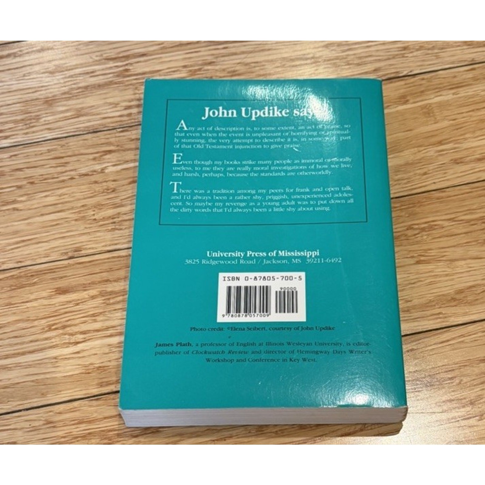 Conversations with John Updike by James Plath 1994 1st Edition Paperback VTG