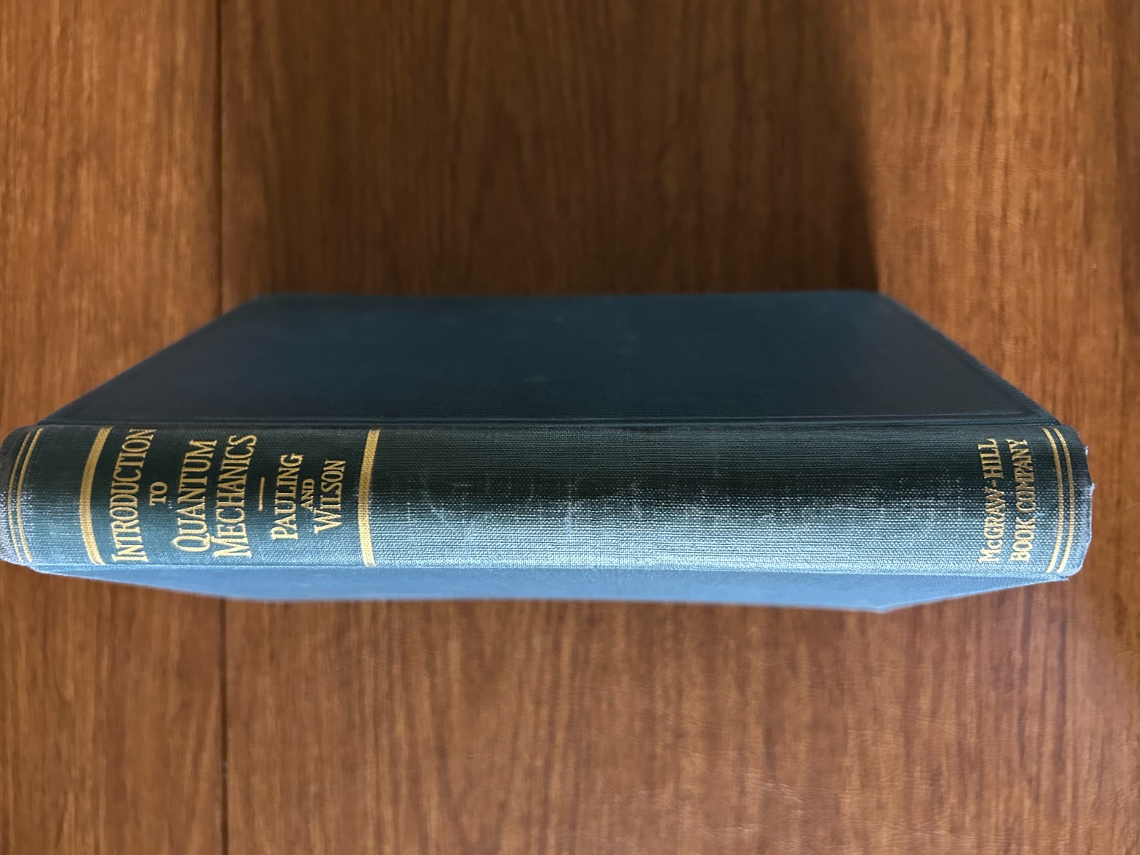 Introduction to Quantum Mechanics by Pauling / Wilson 1935 Vintage HC (11119RK)