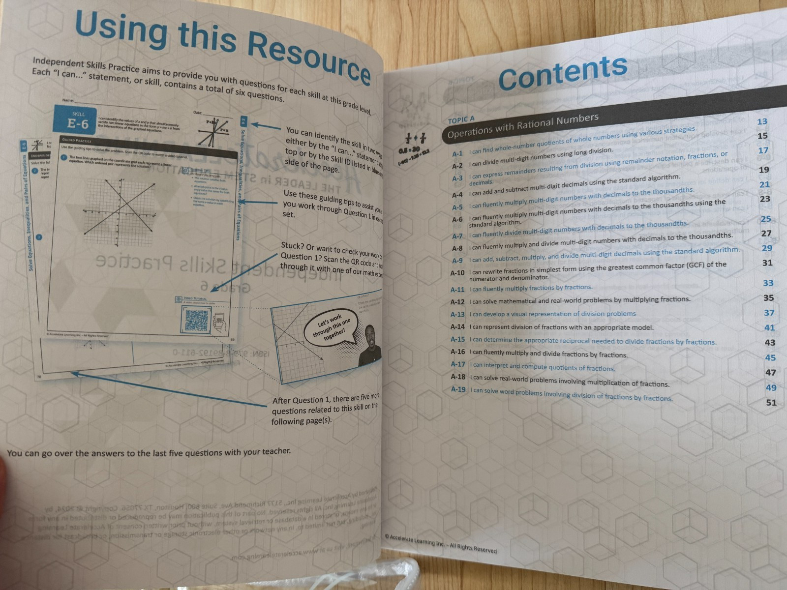 STEMScopes Grade 6 Math Curriculum Teacher Guide + Student Workbooks Homeschool