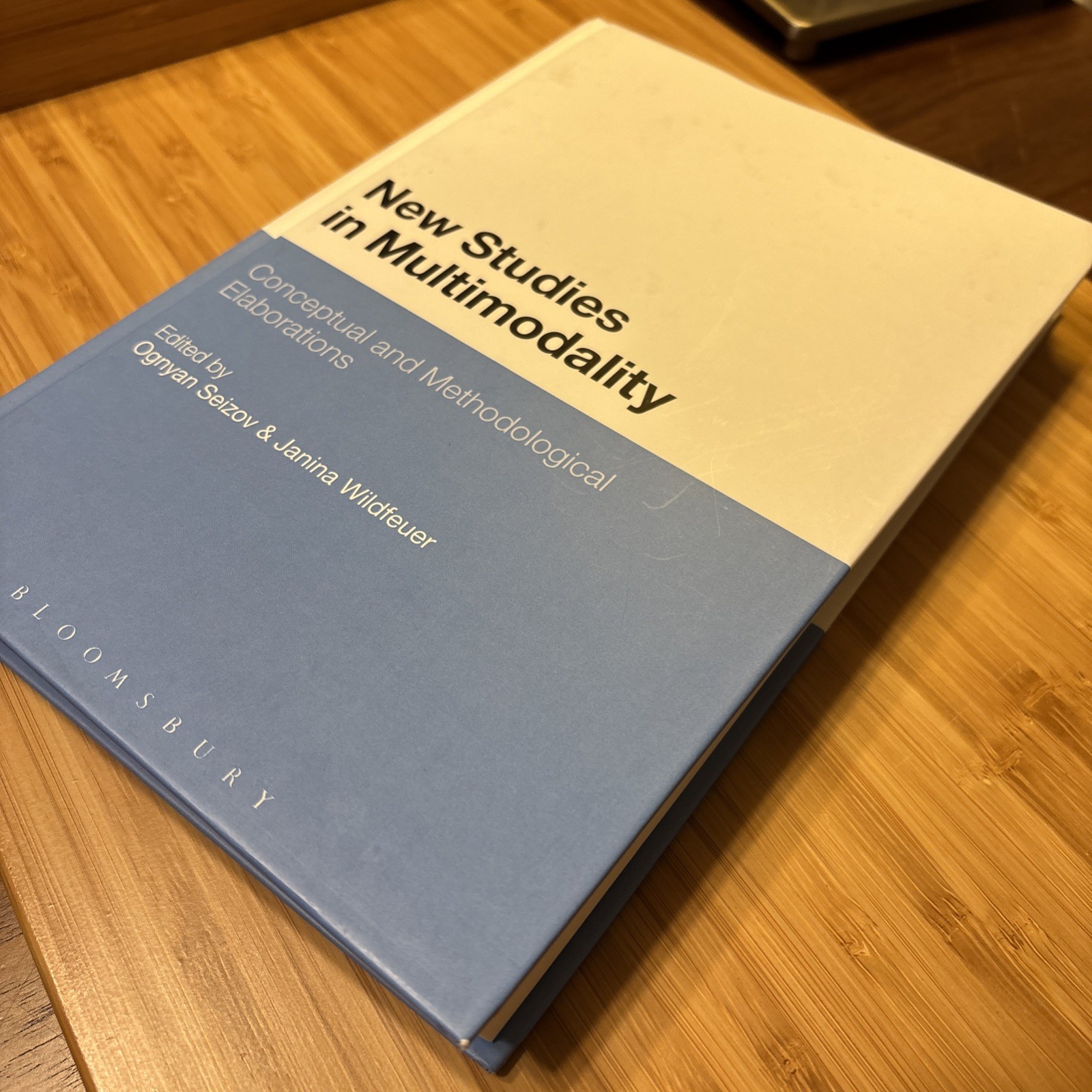 New Studies In Multimodality: Conceptual And Methodological Elaborations