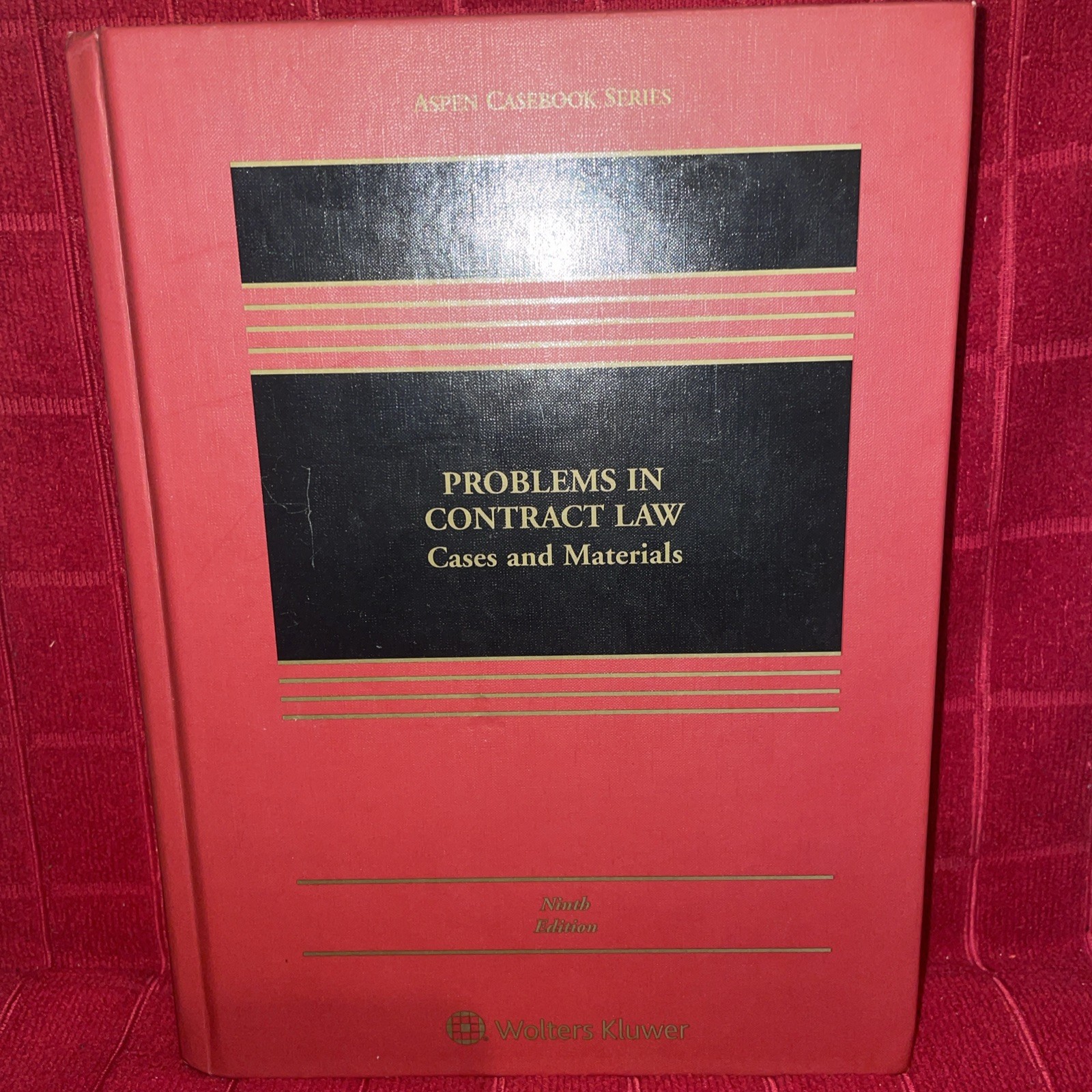 Problems in Contract Law: Cases – Hardcover, by Knapp Charles L (SEE PHOTOS)