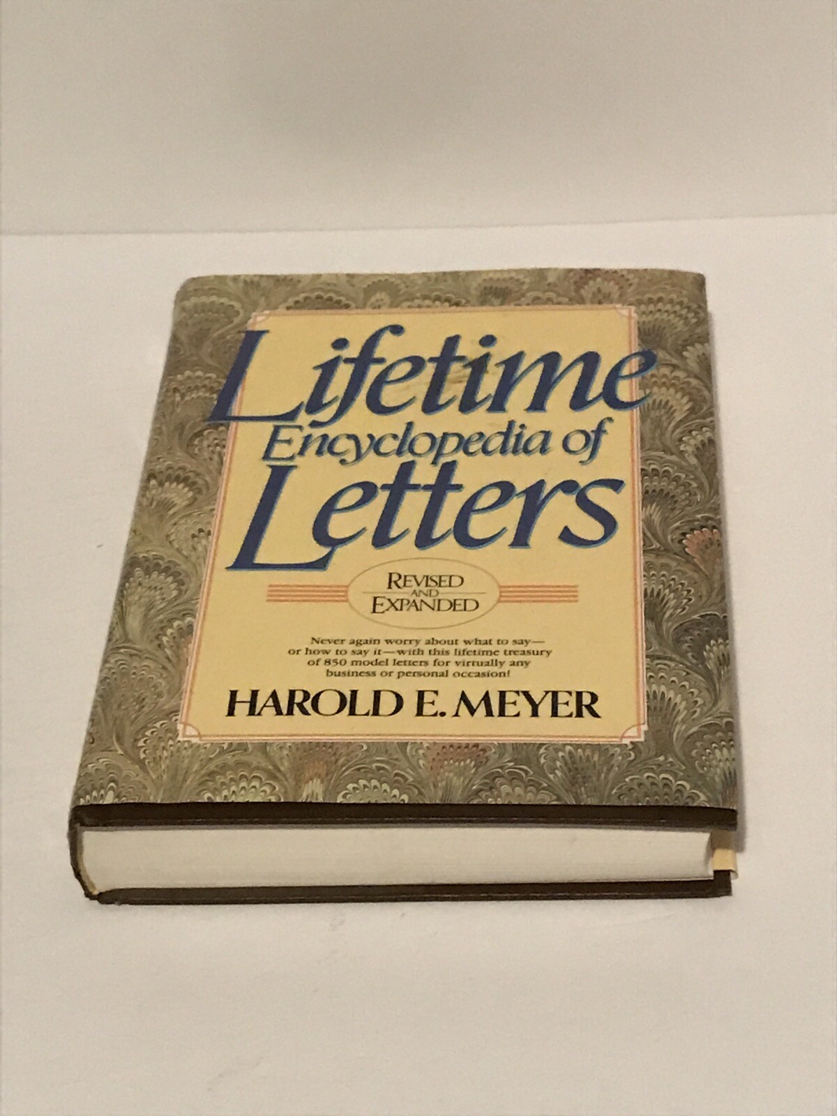 Lifetime Encyclopedia of Letters , Meyer, Harold E.