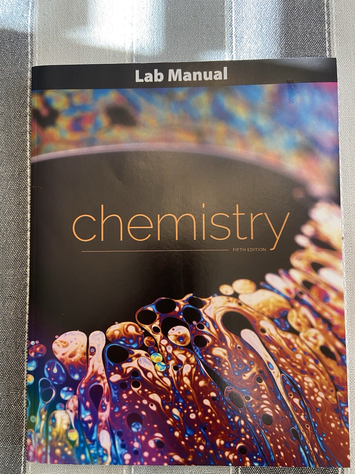NEW BJU Press 11th grade CHEMISTRY STUDENT LAB MANUAL 5th ed SCIENCE high school