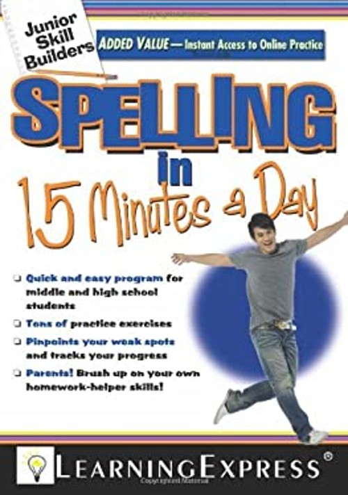 Spelling in 15 Minutes a Day Paperback LearningExpress Staff