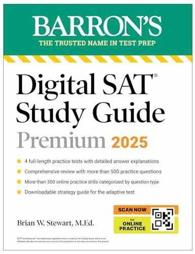 Digital SAT Study – Paperback, by Barron’s Educational Series; – Very Good o