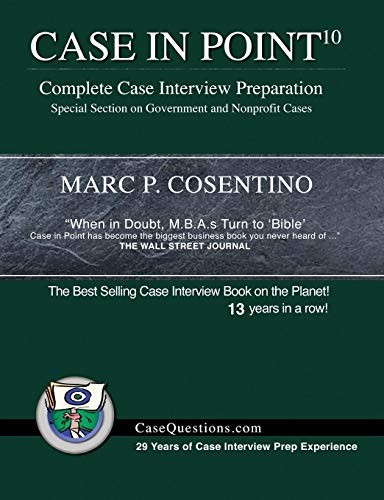 Case in Point 10: Complete Case Int…, Cosentino, Marc